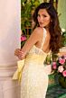 Ava Presley 42218 Front Bow Sweetheart Neck Dress