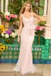 Ava Presley 42218 Front Bow Sweetheart Neck Dress