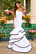 Ava Presley 42250 Sleeveless One-Shoulder Trumpet Dress