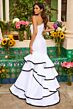 Ava Presley 42250 Sleeveless One-Shoulder Trumpet Dress