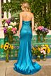 Ava Presley 42286 Strapless Beaded High Slit Dress
