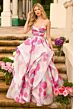 Ava Presley 42293 Sweetheart Neck Ruched Bodice Dress