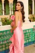 Ava Presley 42310 Ruffle Slit Strapless Satin Dress