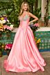Ava Presley 42311 Spaghetti Strap Beaded Bust Dress