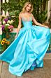 Ava Presley 42311 Spaghetti Strap Beaded Bust Dress