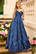 Ava Presley 42312 Ruffle Hem Basque Waist Dress