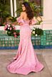 Ava Presley 42319 Ruffle Sleeve Front Bow Dress