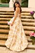 Ava Presley 42344 Bubble Hem Strapless Scoop Neck Dress
