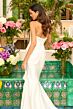 Ava Presley 42353 Ruffle Slit Ruched Derriere Dress