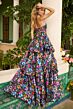 Ava Presley 42360 Floral Sweetheart Neck Bubble Skirt Dress
