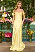 Ava Presley 47178 Off The Shoulder Cutout Back Dress