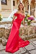 Ava Presley 47178 Off The Shoulder Cutout Back Dress