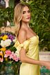 Ava Presley 47178 Off The Shoulder Cutout Back Dress