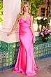 Ava Presley 47183 Cowl Back Strappy Sweetheart Neck Dress