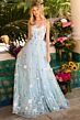 Ava Presley 47189 A-Line Floral Embroidered Dress