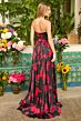 Ava Presley 47190 Sweetheart Neck Ruffle Side Slit Dress