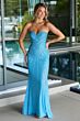 Ava Presley 47196 Strapless Beaded Sweetheart Neck Dress
