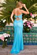 Ava Presley 47199 Cutout Sweetheart Neck Beaded Dress