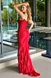 Ava Presley 47200 Ruched Derriere Scoop Neck Dress
