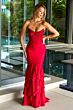 Ava Presley 47200 Ruched Derriere Scoop Neck Dress