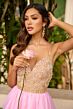 Ava Presley 47243 Cross Back Sweetheart Neck Dress