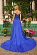 Ava Presley 47249 Off The Shoulder Beaded Basque Waist Dress