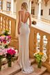 Ava Presley 47268 Side Cutout High Slit Halter Dress