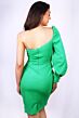 Ava Presley 27701 One Sleeve Draped Skirt Dress