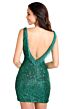 Ava Presley 27774 Fringe Back Sequin Dress