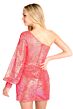 Ava Presley 27790 One Sleeve Sequin Dress