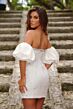 Ava Presley 28204 Puff Sleeves Sequin Dress
