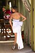 Ava Presley 29115 Bow Back Beaded Side Slit Dress