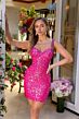 Ava Presley 29117 Corset Bodice Sweetheart Neck Sequin Dress