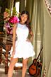 Ava Presley 29162 Jewel Neck Pick-Up Skirt Satin Dress