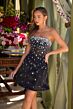 Ava Presley 29173 Strapless Beaded A-Line Dress