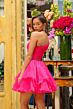 Ava Presley 29177 Beaded Waist Asymmetric Neck Dress