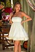 Ava Presley 29827 Strapless Straight Neck Empire Silhouette Dress
