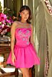 Ava Presley 29841 Strapless Drop Waist A-Line Dress
