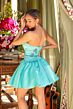 Ava Presley 29841 Strapless Drop Waist A-Line Dress