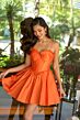 Ava Presley 26314 Corset Bodice Ruffle Sweetheart Neck Dress