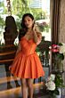 Ava Presley 26314 Corset Bodice Ruffle Sweetheart Neck Dress