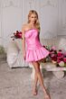 Ava Presley 26316 Drop Waist Strapless Beaded Neck Dress