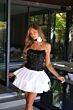 Ava Presley 26387 Sequin Bodice Layered Skirt Dress