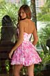 Ava Presley 26447 Ruffle Skirt Strapless Sweetheart Neck Dress