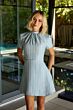 Ava Presley 26705 Bow Back High Neck Dress