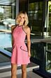 Ava Presley 26718 Flap Pockets Halter Neck Dress