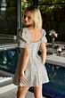 Ava Presley 26721 Square Neckline Puff Sleeve Dress