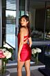 Ava Presley 47131 Strappy Back Ruched Corset Dress