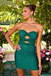 Ava Presley 47166 Double Keyhole Strapless Dress