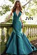 Jovani JVN60917 Crisscross Back Mermaid Formal Gown